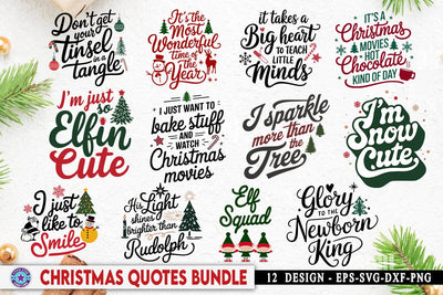 Christmas Quote SVG Design, Christmas Sublimation, Christmas SVGs, Christmas Illustration SVG FiveStarCrafting 