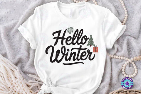 Christmas Quote SVG Design, Christmas Sublimation T-shirt, Retro Christmas SVGs Illustration SVG FiveStarCrafting 