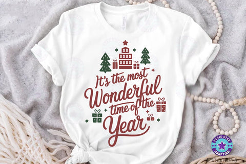 Christmas Quote SVG Design, Christmas Sublimation T-shirt, Retro Christmas SVGs Illustration SVG FiveStarCrafting 