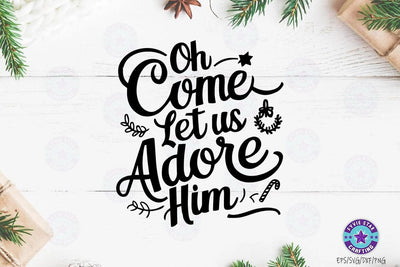 Christmas Quote SVG Design, Christmas T-shirt Design, Christmas Hand drawn Illustration SVG FiveStarCrafting 