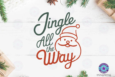 Christmas Quote SVG Design, Christmas T-shirt Design, Christmas Hand drawn Illustration SVG FiveStarCrafting 