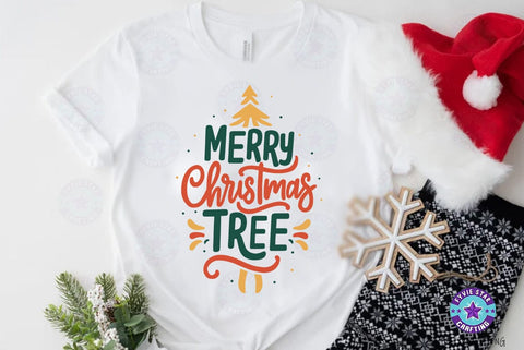 Christmas Quote SVG Design, Christmas T-shirt Design, Christmas Hand drawn Illustration SVG FiveStarCrafting 