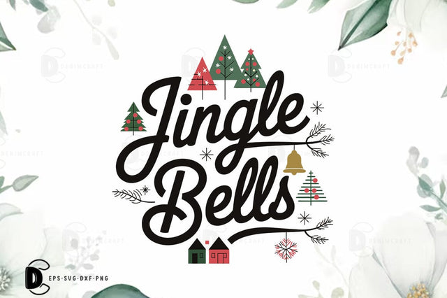 Christmas Quote SVG T-shirt, Jingle bells SVG FiveStarCrafting 