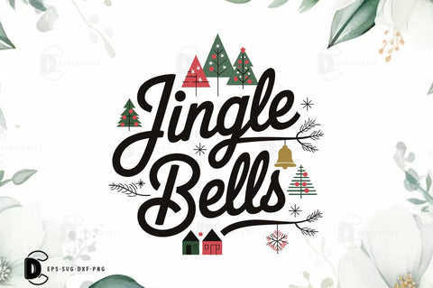 Christmas Quote SVG T-shirt, Jingle bells SVG FiveStarCrafting 