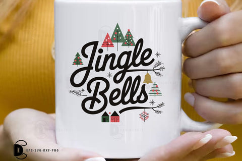 Christmas Quote SVG T-shirt, Jingle bells SVG FiveStarCrafting 