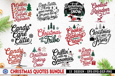 Christmas Quotes SVG Design, Christmas Sublimation, Christmas SVGs, Christmas Illustration SVG FiveStarCrafting 
