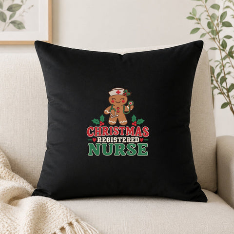 Christmas Registered Nurse Embroidery Design – Gingerbread Nurse Christmas Machine Embroidery File, RN Holiday Medical Design Embroidery/Applique DESIGNS PatternFeed8 