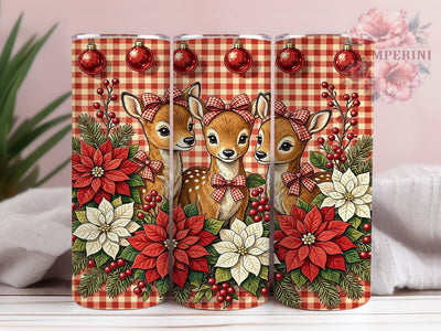 Christmas Reindeer 20oz Tumbler, Christmas Reindeer, Reindeer Tumbler, Reindeer PNG, Christmas Tumbler, Reindeer Wrap PNG, Xmas Reindeer PNG, Holiday Reindeer Sublimation Li Zamperini 