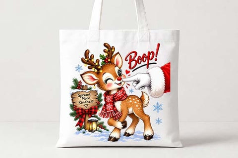 Christmas Reindeer Boop PNG – Spread More Kindness SVG BillahCrafts 