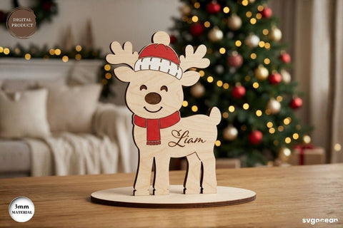Christmas Reindeer Family SVG Bundle SVG SvgOcean 