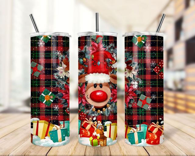 Christmas Reindeer Sublimation Designs Downloads, Merry Christmas PNG Sublimation Designs Wrap Sublimation TrendingDesign 