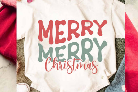 Christmas Retro SVG Design Bundle, Christmas Quotes T-shirt SVG FiveStarCrafting 
