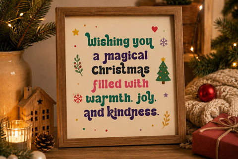 Christmas Reunion – Christmas Font Font Mozarella 