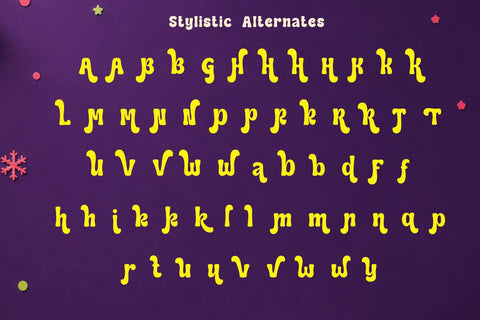 Christmas Reunion – Christmas Font Font Mozarella 