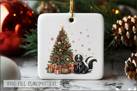 Christmas Round Ornaments PNG Bundle Sublimation Shetara Begum 