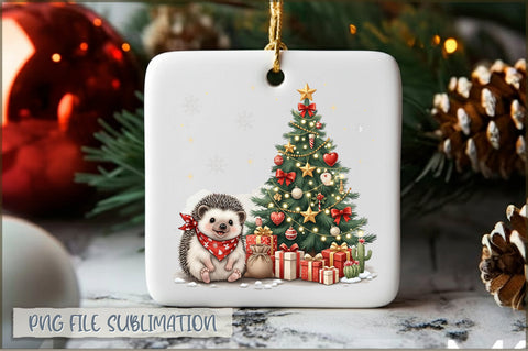 Christmas Round Ornaments PNG Bundle Sublimation Shetara Begum 