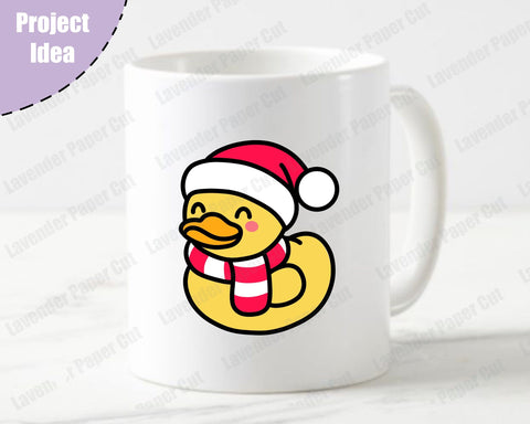 Christmas Rubber Duck SVG, Winter Duck, Christmas Rubber Ducky, Jeep Duck, Embroidery, PNG, JPG, Clipart, Layered svg, Cricut and Silhouette SVG Lavender Paper Cut 