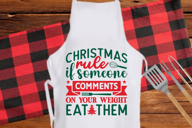Christmas rule if someone comments on your weight eat them SVG Angelina750 