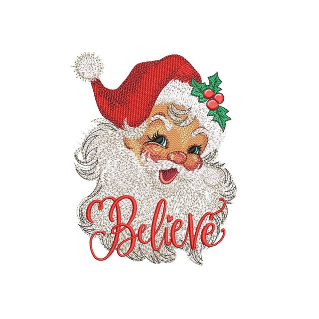 Christmas Santa Claus Embroidery Design, 3 sizes, Instant Download Embroidery/Applique DESIGNS Nino Nadaraia 