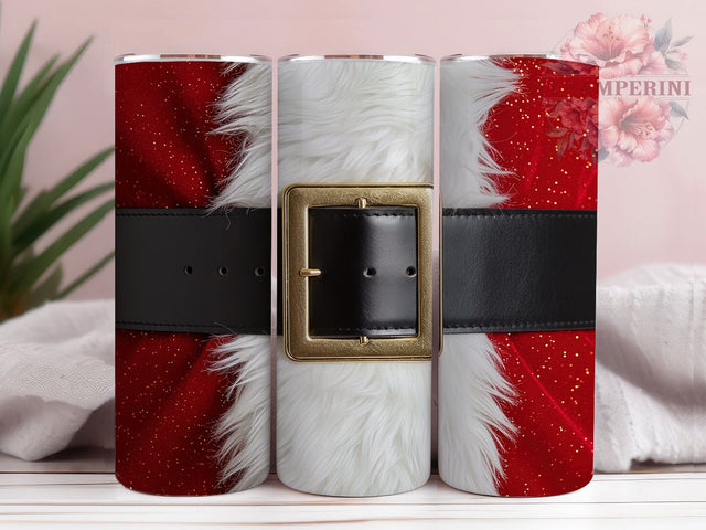 Christmas Santa Flat Holiday Tumbler, Holiday Sublimation Design, Festive Cup Art, 20oz Xmas Tumbler, Whimsical Santa Mug, Stylish Christmas Cup, Cozy Holiday Wrap Sublimation Li Zamperini 