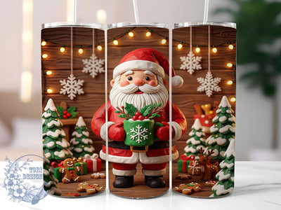 Christmas Santa Mug 20oz Tumbler, Christmas Santa Mug, Santa Mug Tumbler, Christmas Santa, Santa Mug PNG, Santa Tumbler Wrap, Christmas Tumbler, 20oz Tumbler Wrap Sublimation ToriDesigns 