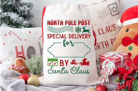 Christmas Santa Sack SVG Bundle SVG Regulrcrative 