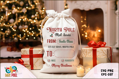 Christmas Santa Sack SVG Bundle SVG Shetara Begum 