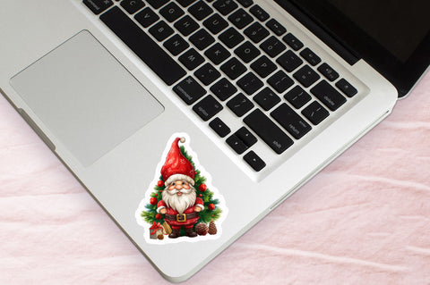Christmas santa Sticker Design Sublimation Regulrcrative 