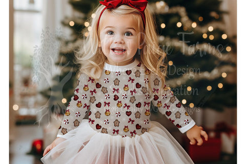 Christmas Seamless Pattern Holiday vintage Digital Paper Sublimation Willow Paige Farms 