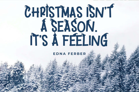 Christmas Season Font love script 