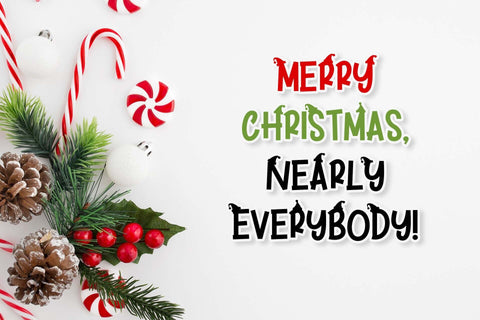 Christmas Season Font love script 