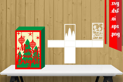 Christmas Shadow Box Papercut | 3D Shadow Box 3D Paper zafrans studio 
