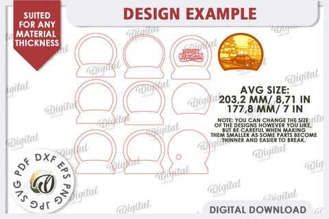 Christmas Shadow Boxes Laser Cut Bundle. Christmas Decor SVG SVG Evgenyia Guschina 