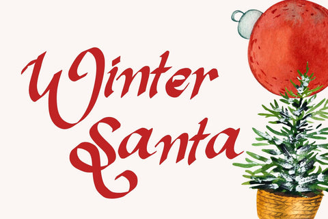 Christmas Shakila Font Prasetya Letter 