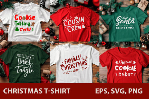 Christmas shirt svg bundle, funny shirt, Christmas quotes, xmas shirt SVG KMarinaDesign 