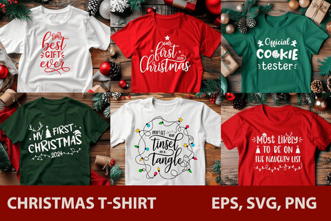 Christmas shirt svg bundle, funny shirt, Christmas quotes, xmas shirt SVG KMarinaDesign 