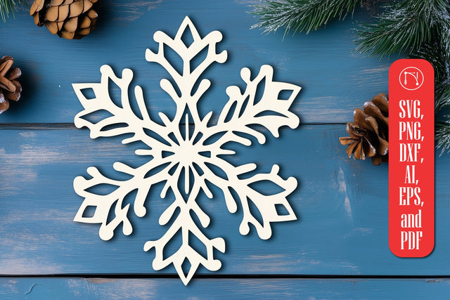 Christmas Snowflake SVG cut file SVG MD JOYNAL ABDIN 