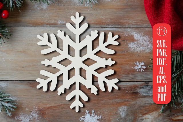 Christmas Snowflake SVG cut file SVG MD JOYNAL ABDIN 