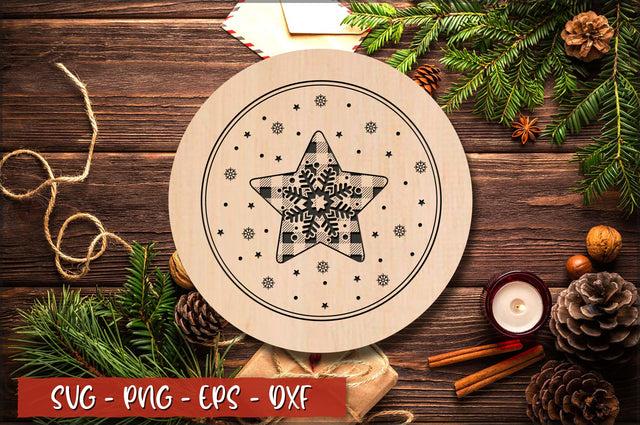 Christmas Snowflakes Laser Cut SVG SVG Shetara Begum 