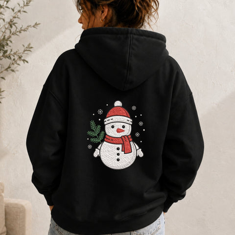 Christmas Snowman Machine Embroidery Design Cute Winter Snowflake Holiday PES DST Files Embroidery/Applique DESIGNS PatternFeed8 