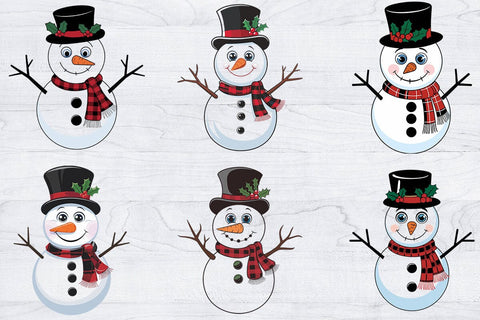 Christmas Snowman SVG Bundle, Merry Christmas SVG SVG Creativeart88 