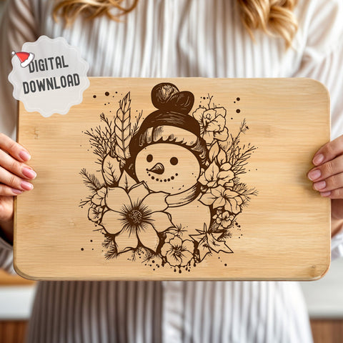 Christmas Snowman Svg Dxf Png Jpg SVG CraftySVGStudio 