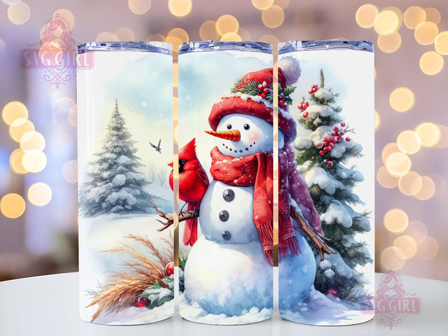 Christmas Snowman Tumbler Wrap 20oz Skinny Tumbler Sublimation Design Purple Christmas Tumbler PNG Straight Instant Digital Download Sublimation SvggirlplusArt 