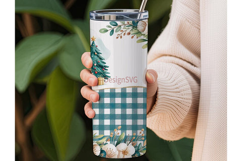 Christmas Snowman Tumbler Wrap Sublimation DesignSVG 