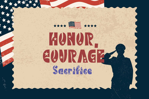 Christmas Soldier Font Prasetya Letter 