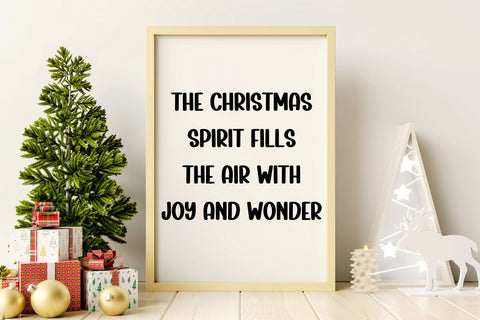 Christmas Spirit Font Masyafi Studio 
