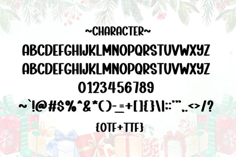 Christmas Spirit Font Masyafi Studio 