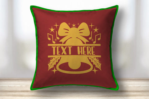 Christmas Split Monogram 4 SVG zafrans studio 