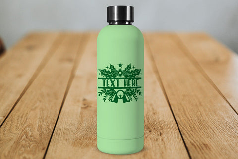 Christmas Split Monogram 6 SVG zafrans studio 