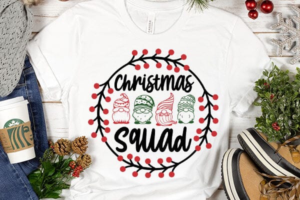 Christmas Squad SVG Angelina750 